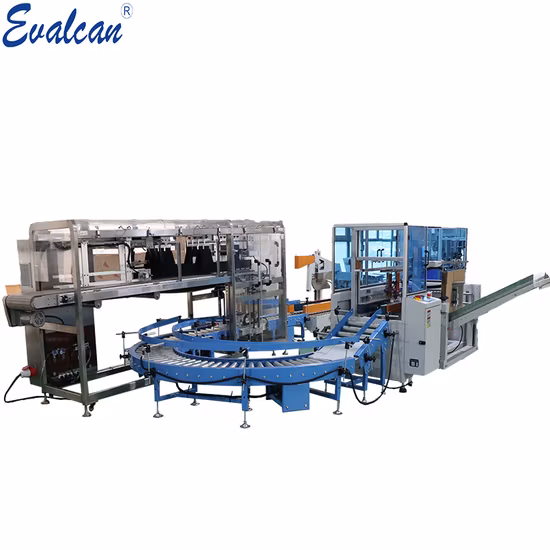 Automatic Can Customize Carton Filling Machine for Bottle Filling Carton Packing Machine