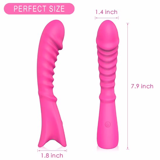 Sexbay Medical Vibromasseur double tête en silicone pour femme Sex Toy Wand Massager
