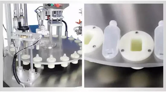 Machine de remplissage de bouteilles de liquide à pompe magnétique à 6 têtes